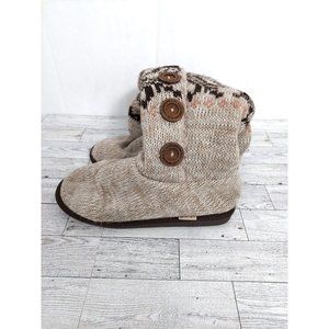 Women's Mukluks Fold Over Boots a la mode - Size 8